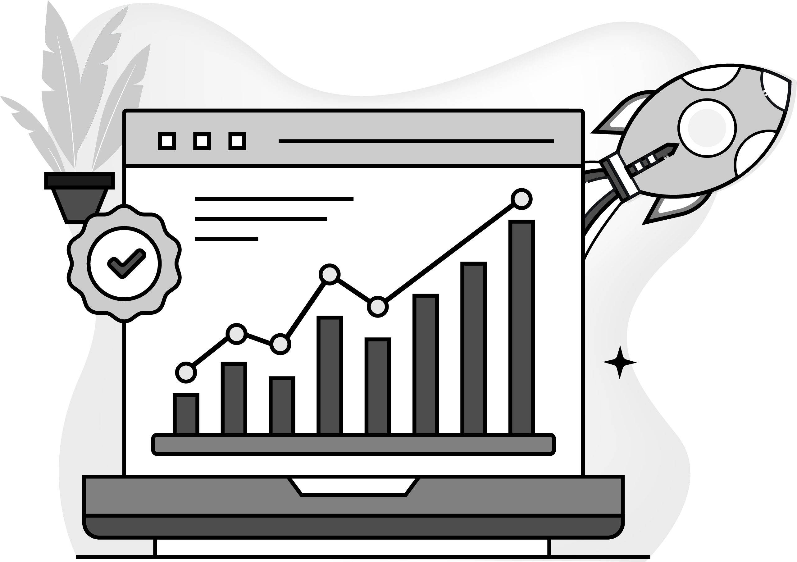 Illustration of web performance audit